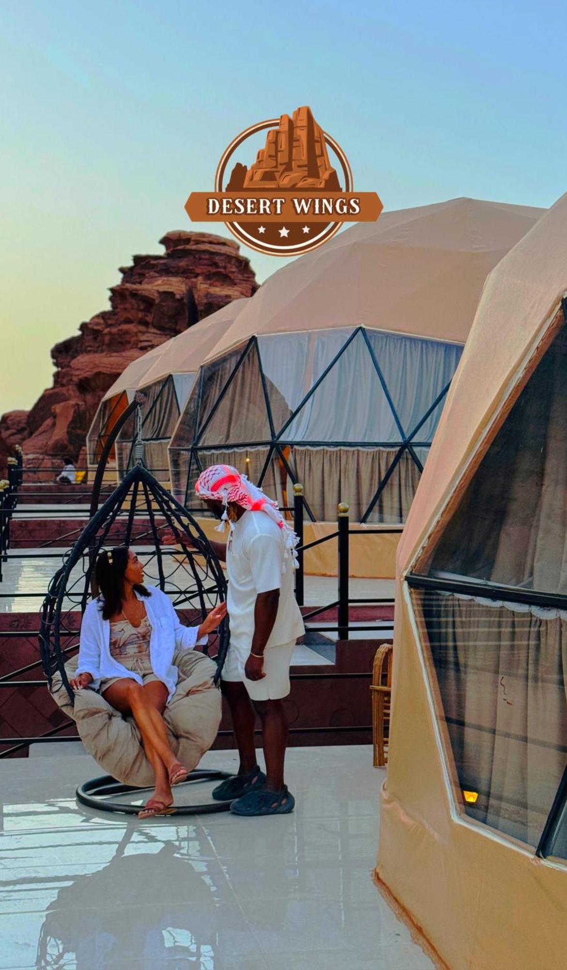 Rum Wings Bubble Luxury Camp Wadi Rum Exterior photo